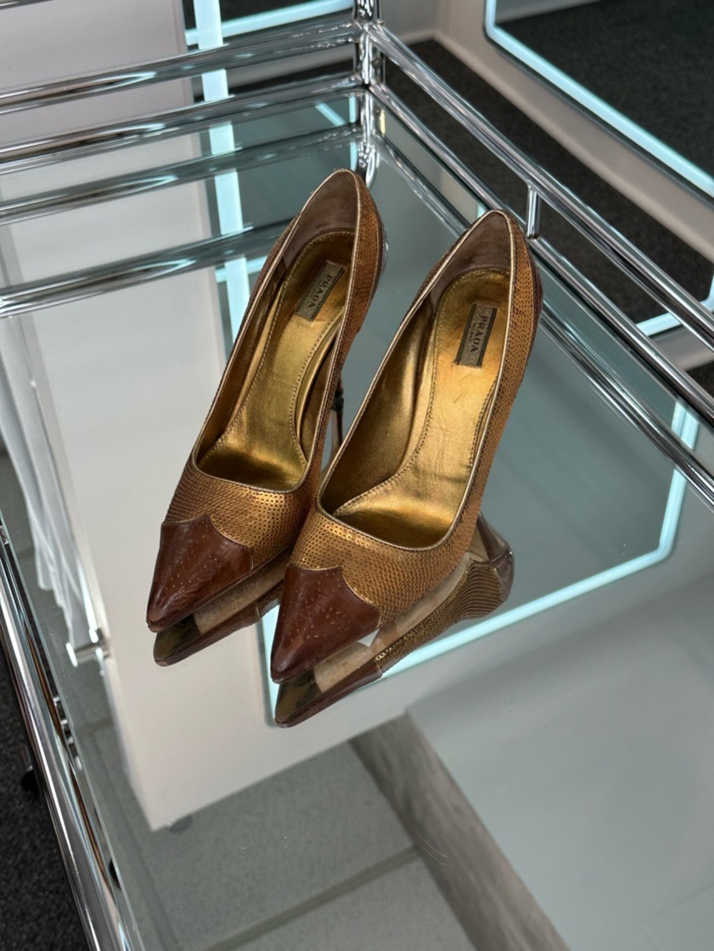 Prada pump